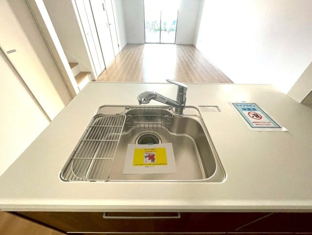完成物件につき即入居可能●リビング２０帖の４ＬＤＫ●駐車２台ＯＫ●伏見区桃山与五郎町３期のキッチン|シンク