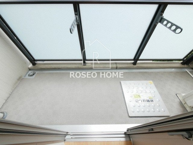 アルデールトモ北堀江のバルコニー