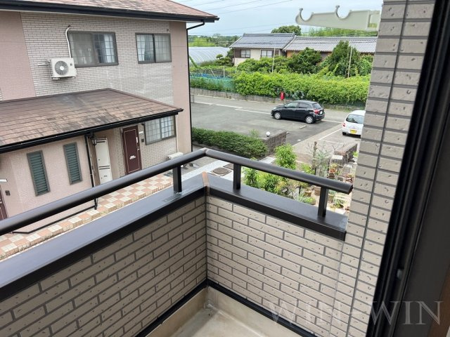 ハイステージFuji Bのバルコニー