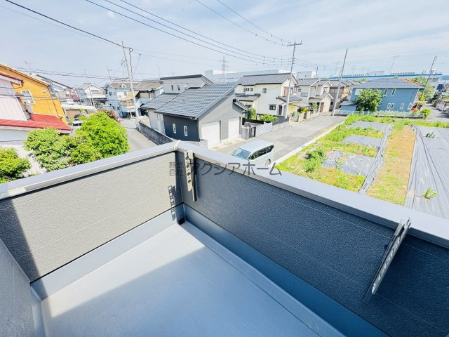 飯能市双柳・全8棟　新築一戸建　3号棟　～LDK21.3帖～のバルコニー
