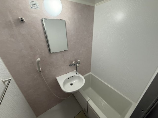 ハピネス桂の浴室