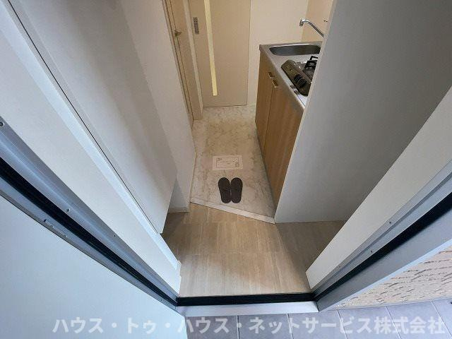 ベルメント陣屋前B棟の玄関