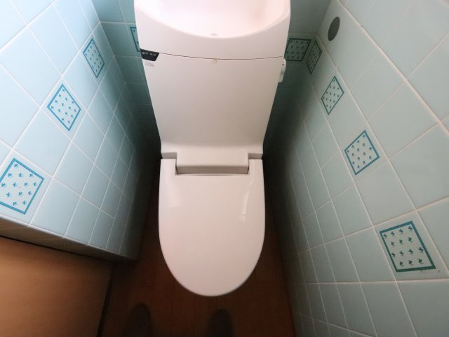 西松ヶ丘戸建のトイレ