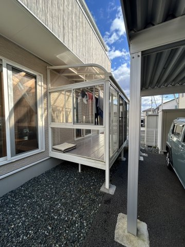 滝沢市牧野林　一戸建ての居間・リビング