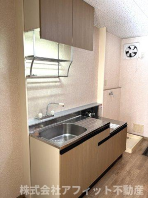 【キッチン】 | プラネットコーポ | 吊戸棚付き