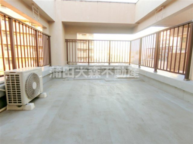 ルナハイツ蒲田のバルコニー