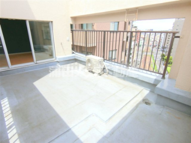 ルナハイツ蒲田のバルコニー