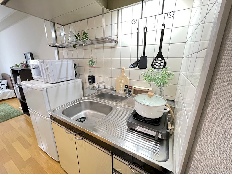 フローライトのキッチン|別号室・参考写真（実際のお部屋とは異なります）