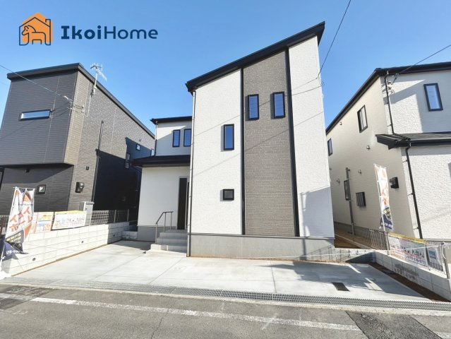 明石市大久保町高丘1丁目　新築戸建全2棟　B号棟のエントランス|【ホームページに現地動画掲載中】●年中無休：当日予約可●大久保駅バス10分、最寄りバス停徒歩3分！