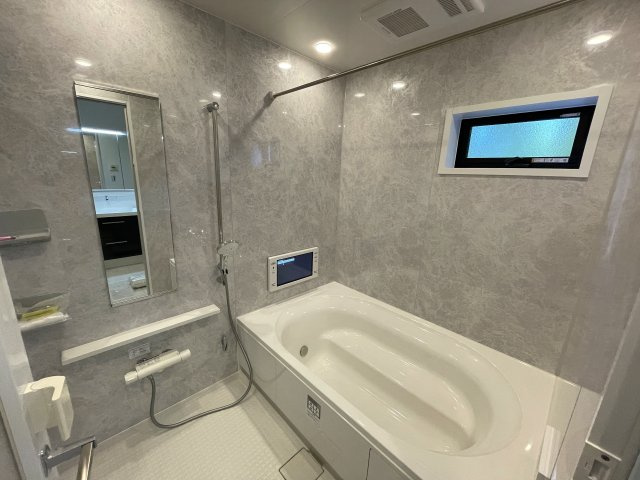 竹林の風流ある和の香り【港北区小机町】新築戸建の浴室|お風呂で日々の疲れを落としましょう