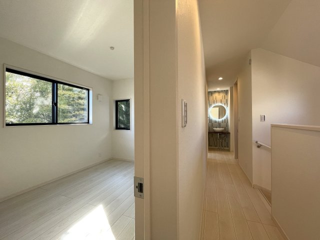 竹林の風流ある和の香り【港北区小机町】新築戸建の洋室|きれいな洋室です