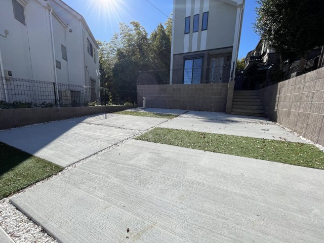 竹林の風流ある和の香り【港北区小机町】新築戸建の駐車場|駐車スペースもあります