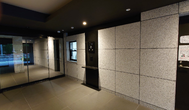 レクシード神楽坂のロビー