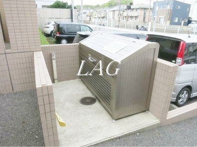 【その他共用部分】 | グレイス・ヴィラ | 共用ゴミ置き場です。