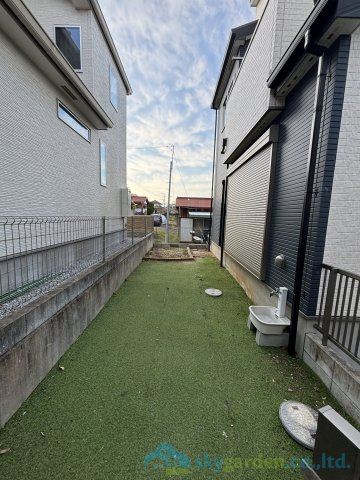 秦野市今泉　中古戸建の庭