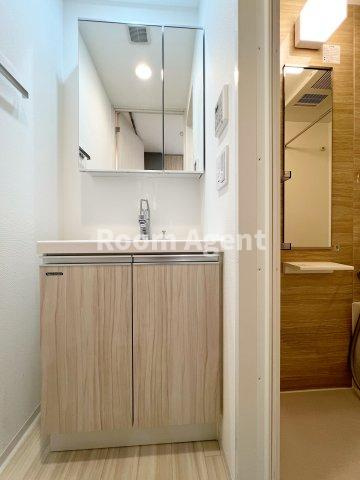 メイクス熱田大宝の洗面所