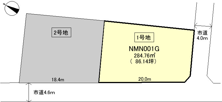 沼津市　千本郷林 の土地図