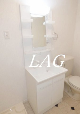 【洗面所】 | AJ船橋 | 洗面台です。