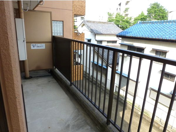 つつじヶ丘パークマンションのバルコニー