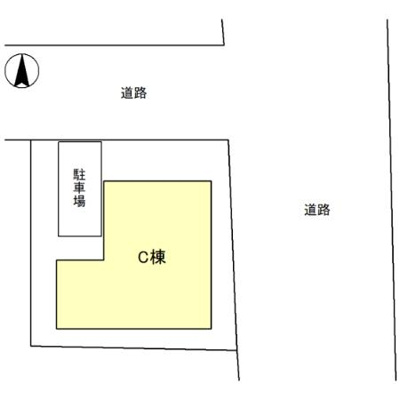 【区画図】 | ボヌール C棟