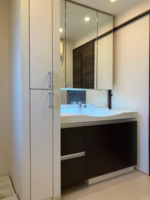 【独立洗面台】 | 千葉中央レジデンス