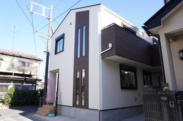 草加市金明町　新築分譲住宅の外観