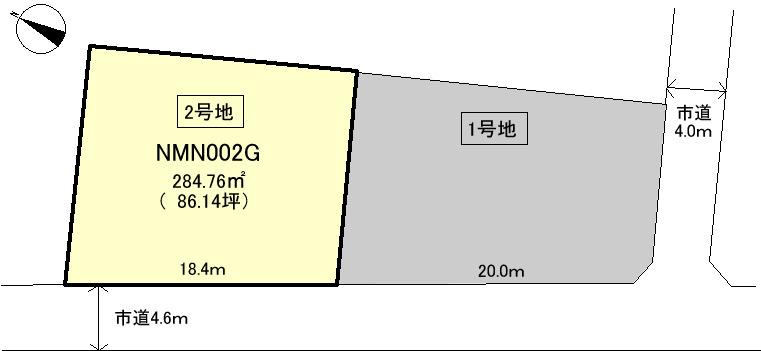 沼津市　千本郷林 の土地図