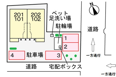 【区画図】 | サンリット本郷Ⅲ