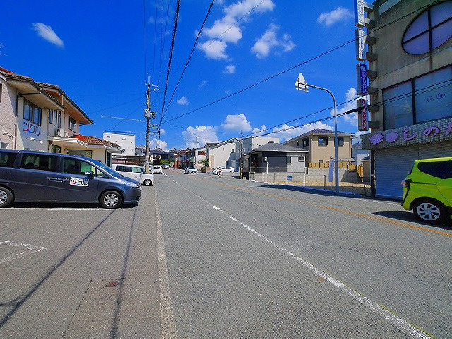 橋本マンションの駐車場