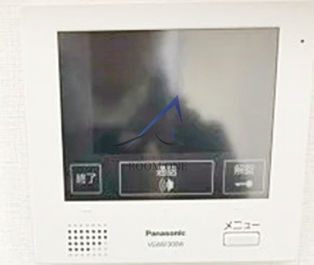 ジリオロッソ東新宿のセキュリティ|モニター付きインターホンです。