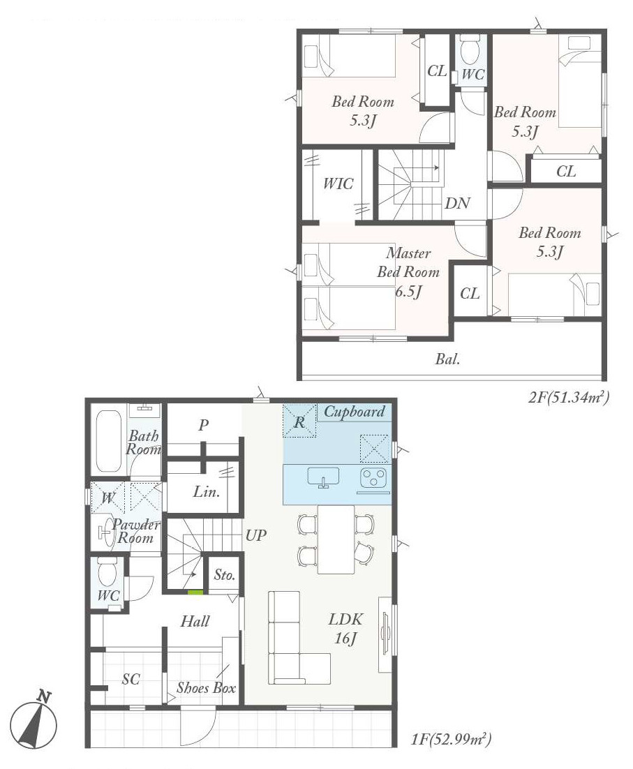 伊勢原市第2高森　新築戸建　全1棟1号棟