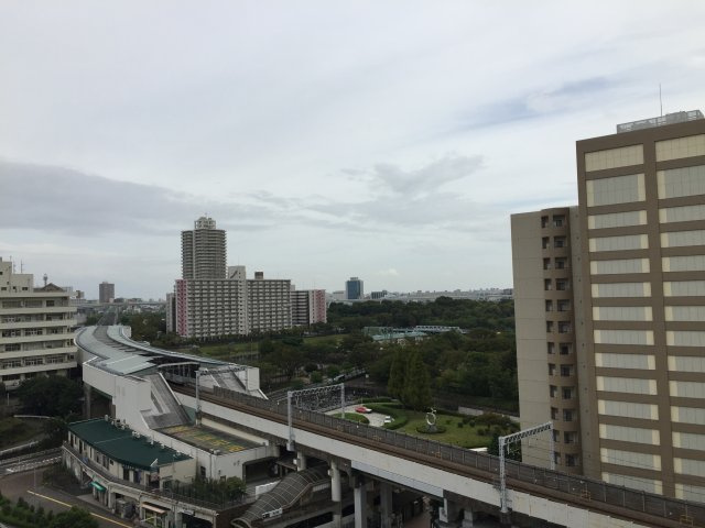 東大島ファミールハイツ１号館の展望