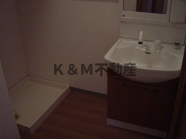 グレイスヴィラの洗面所|コンパクトで使いやすい洗面所