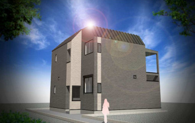 【外観パース】 | グレイス六町 | 同一仕様写真