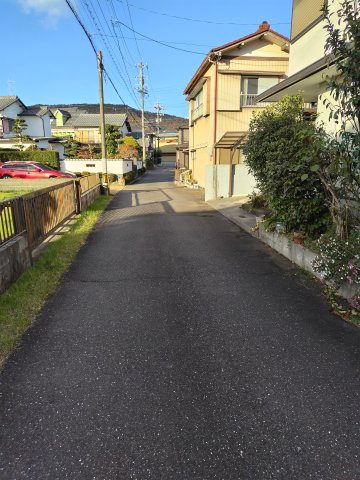 ６４６７０　岐阜市下鵜飼土地の前面道路含む現地写真