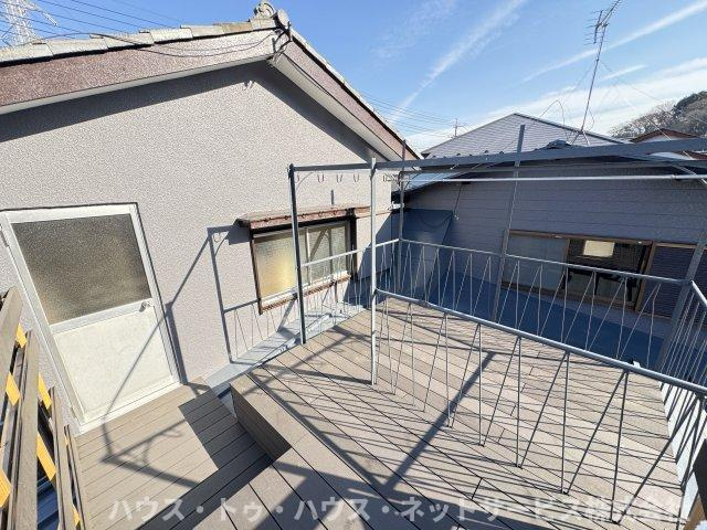 松戸市大橋戸建のバルコニー