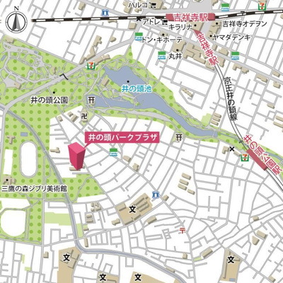 【地図】 | 井の頭パーク・プラザ