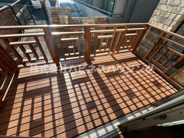 柏市旭町２丁目貸家のバルコニー