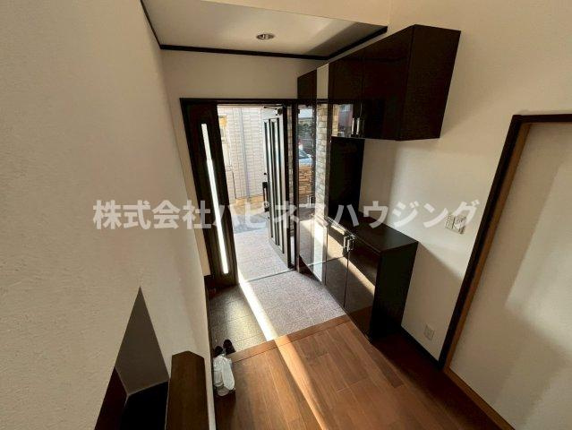 柏市旭町２丁目貸家の玄関