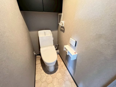 【トイレ】 | プライムスクエア住吉公園 | 【トイレ新調】温水便座洗浄便座ですので、寒い日も温かい便座で安心して使用していただけますよ！
