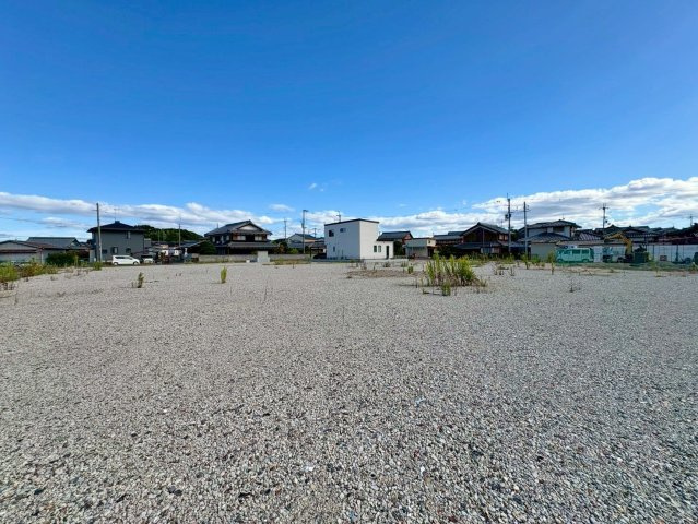 草津市矢橋町8号地　建築条件無し売土地の外観