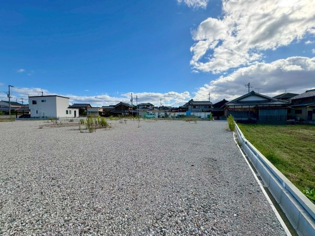 草津市矢橋町8号地　建築条件無し売土地の外観