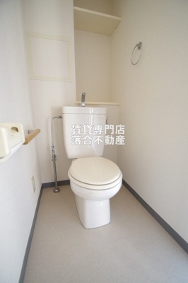 【トイレ】 | サンコリエS | ゆったりとした空間のトイレ♪