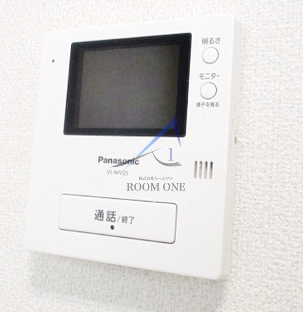 Ｇｌａｎｚ町屋Ⅰのセキュリティ|モニター付きインターホンです。
