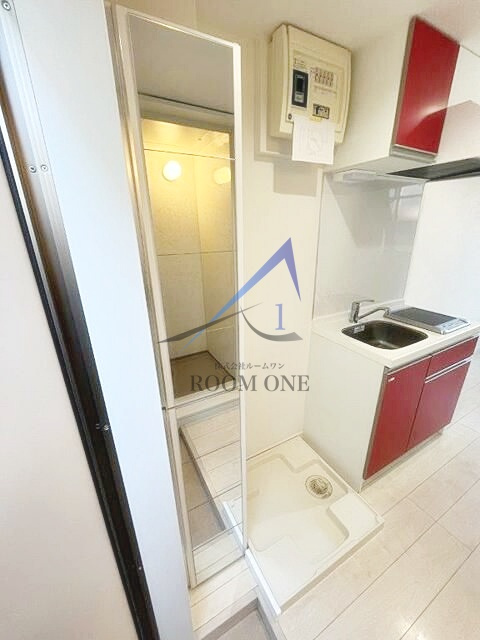 Ｇｌａｎｚ町屋Ⅰの設備|洗濯機置き場です。