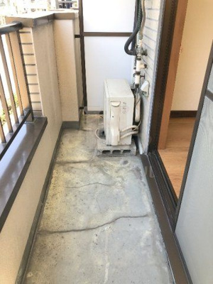 【バルコニー】 | レジデンスホシナ | 開放的で明るい空間を演出してくれるバルコニーです