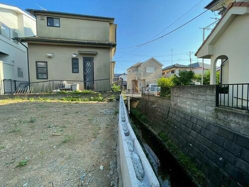 泉区和泉中央北3丁目　新築戸建　3980万円の前面道路含む現地写真