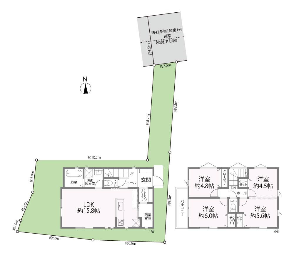 泉区和泉中央北3丁目　新築戸建　3980万円のその他