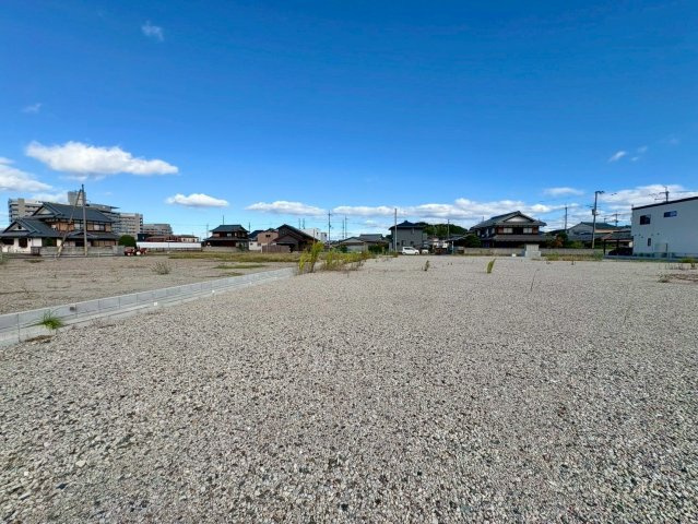 草津市矢橋町4号地　建築条件無し売土地の外観