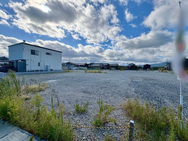 草津市矢橋町4号地　建築条件無し売土地の外観